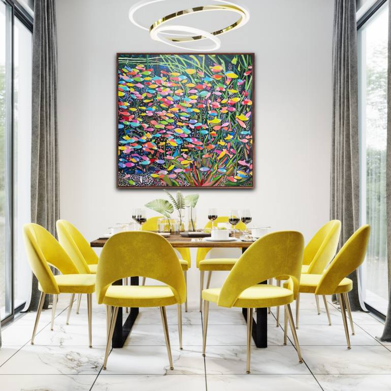 Original Abstract Animal Painting by Alexandra Djokic