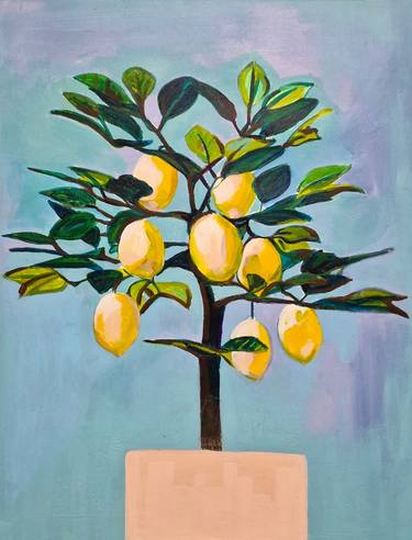 Print of Impressionism Botanic Paintings by Alexandra Djokic