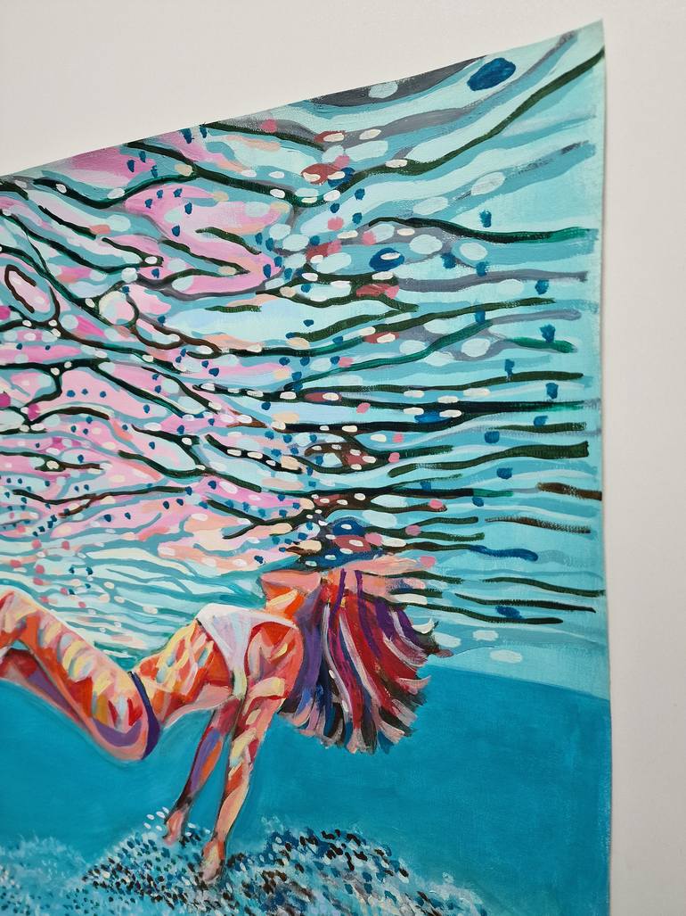 Original Other Beach Painting by Alexandra Djokic