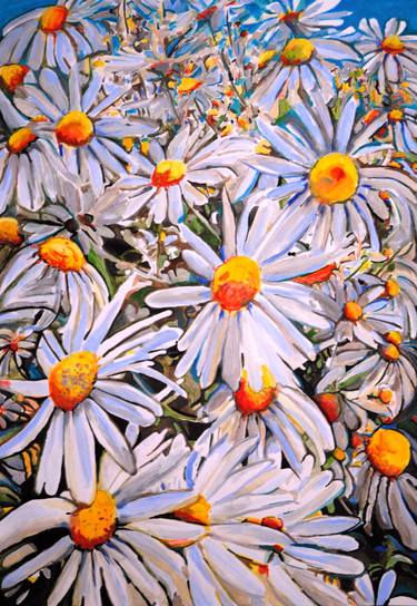 Print of Floral Paintings by Alexandra Djokic