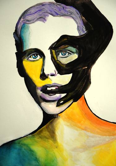 Print of Figurative People Paintings by Alexandra Djokic