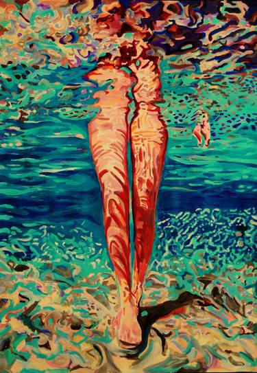Print of Fine Art Water Paintings by Alexandra Djokic