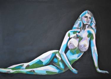 Print of Nude Paintings by Alexandra Djokic