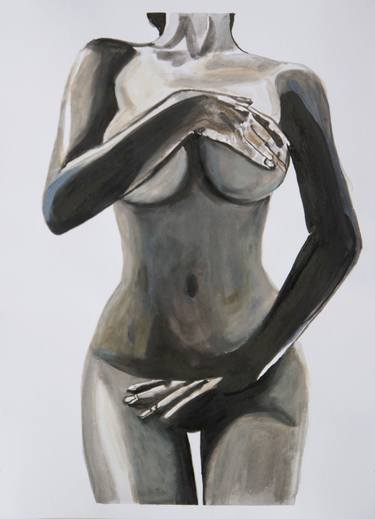 Print of Modern Nude Paintings by Alexandra Djokic