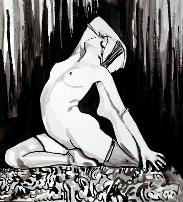 Original Nude Drawings by Alexandra Djokic