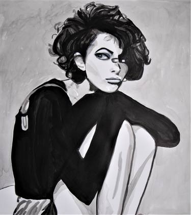 Print of Pop Art Women Drawings by Alexandra Djokic