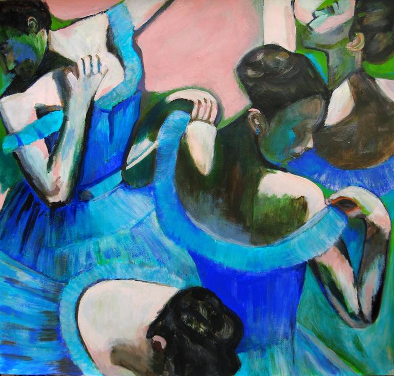Print of Figurative Performing Arts Paintings by Alexandra Djokic