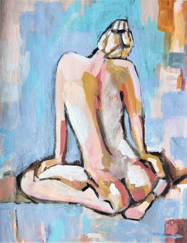 Print of Nude Paintings by Alexandra Djokic