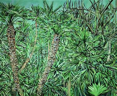 Palm trees / 110 x 90 x 4 cm thumb