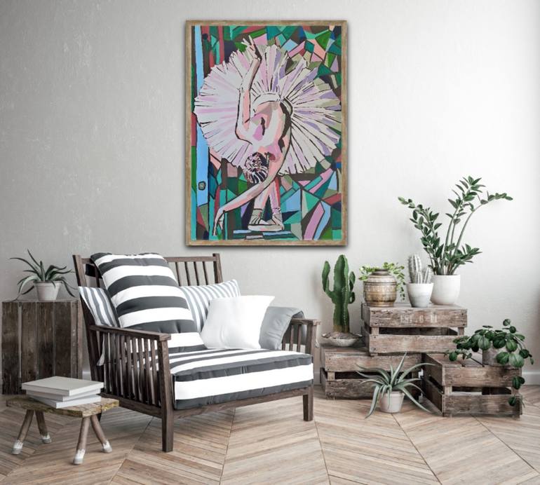 Original Abstract Culture Painting by Alexandra Djokic