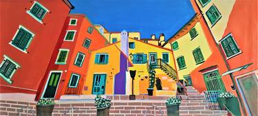 Print of Figurative Architecture Paintings by Alexandra Djokic