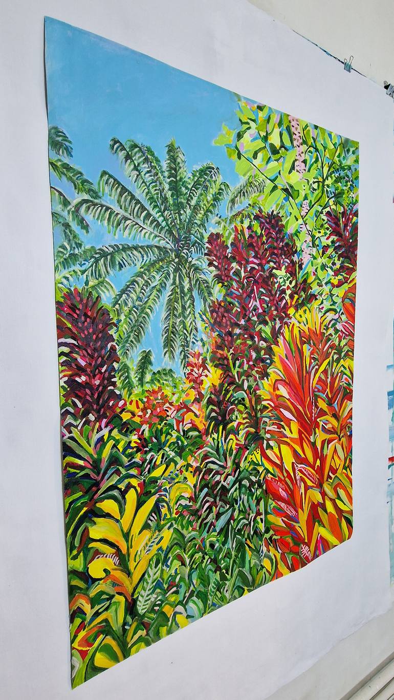 Original Expressionism Nature Painting by Alexandra Djokic