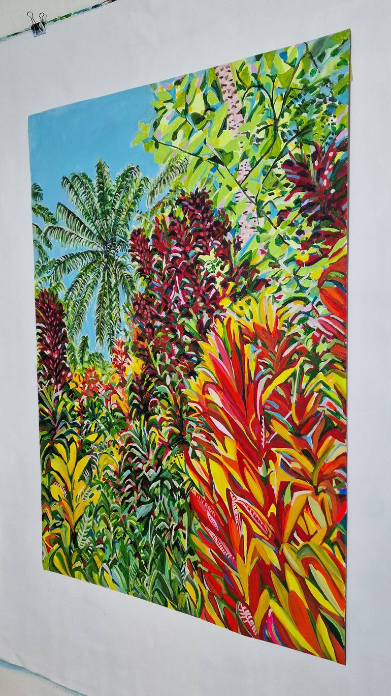 Original Expressionism Nature Painting by Alexandra Djokic
