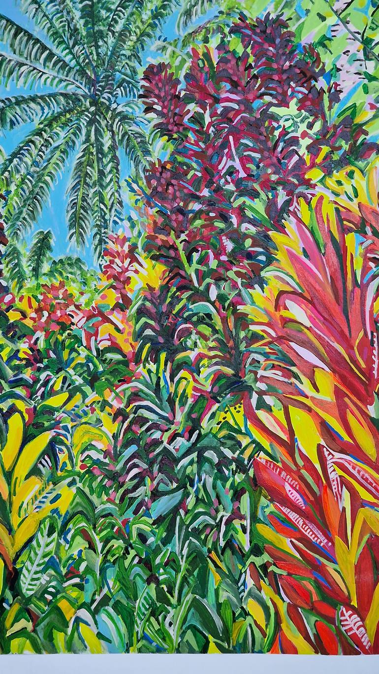 Original Expressionism Nature Painting by Alexandra Djokic