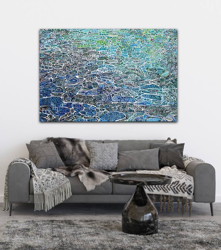 Original Fine Art Beach Painting by Alexandra Djokic