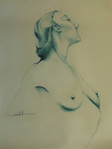 Original Nude Drawings by Akemi Watanabe