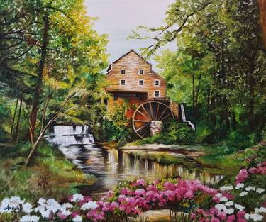 Original Landscape Paintings by Anna Rita Angiolelli