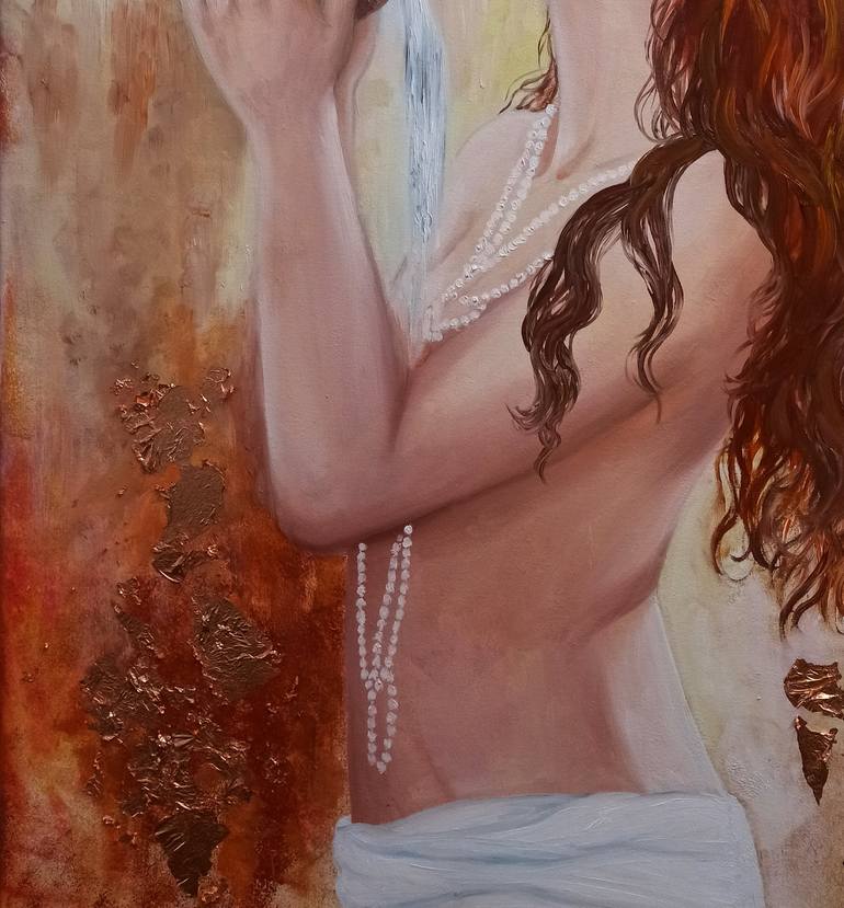 Original Nude Painting by Anna Rita Angiolelli