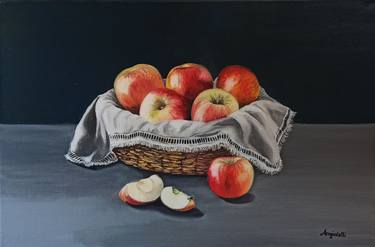 Original Still Life Paintings by Anna Rita Angiolelli