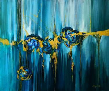 Original Abstract Expressionism Abstract Paintings by Anna Rita Angiolelli