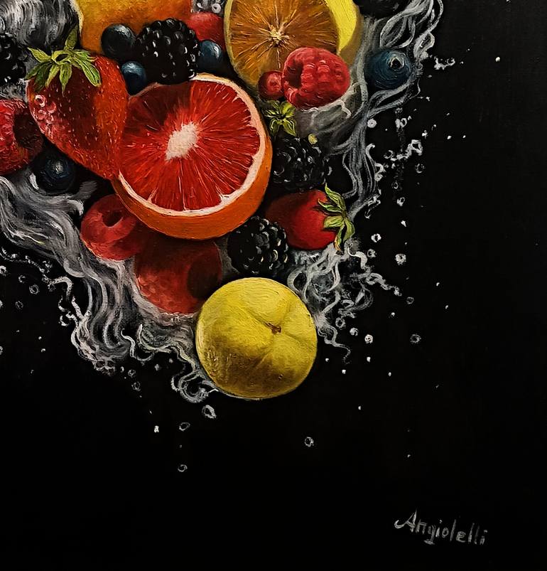 Original Figurative Still Life Painting by Anna Rita Angiolelli