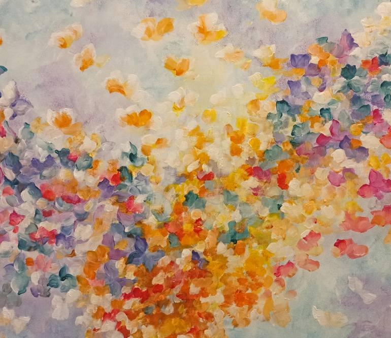 Original Abstract Painting by Anna Rita Angiolelli