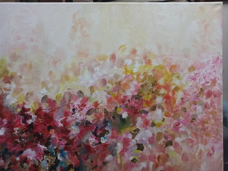 Original Abstract Expressionism Abstract Painting by Anna Rita Angiolelli