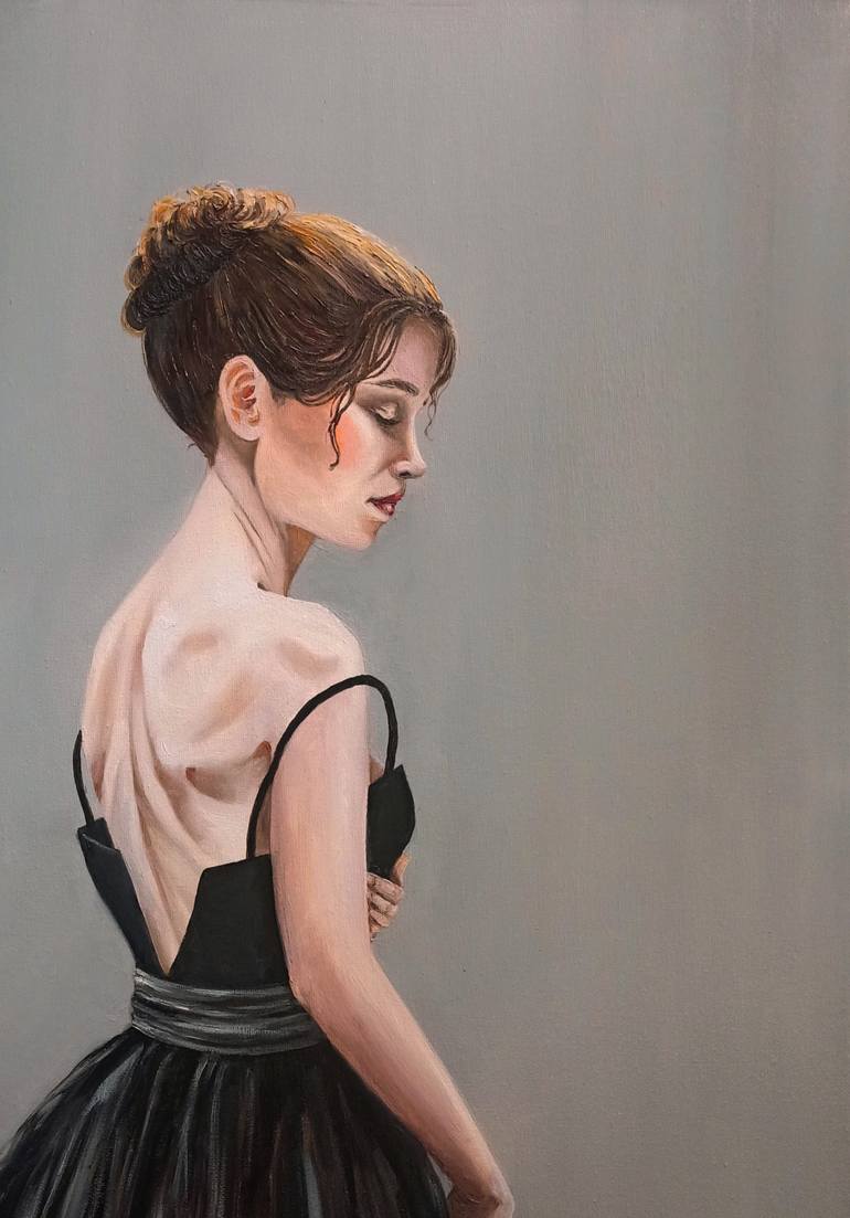 Original Figurative Abstract Painting by Anna Rita Angiolelli
