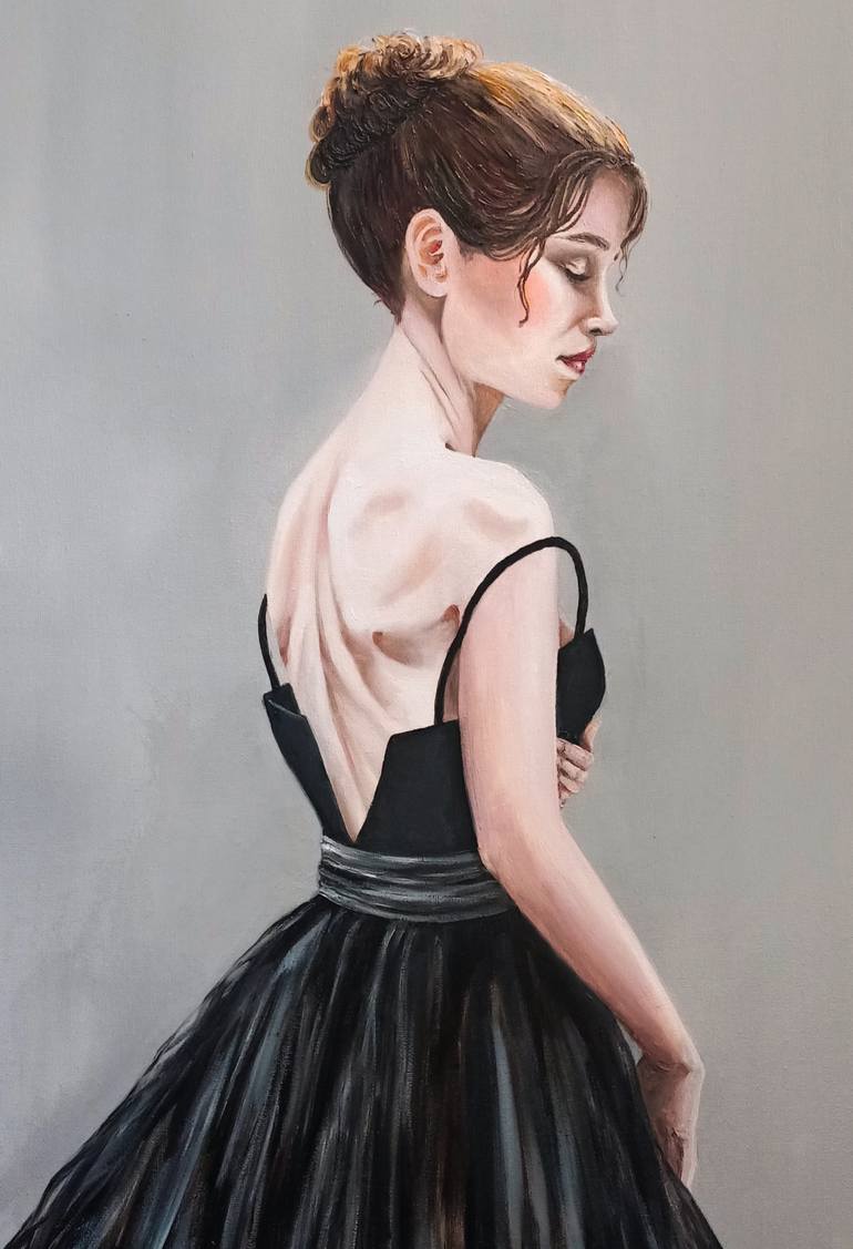 Original Figurative Abstract Painting by Anna Rita Angiolelli