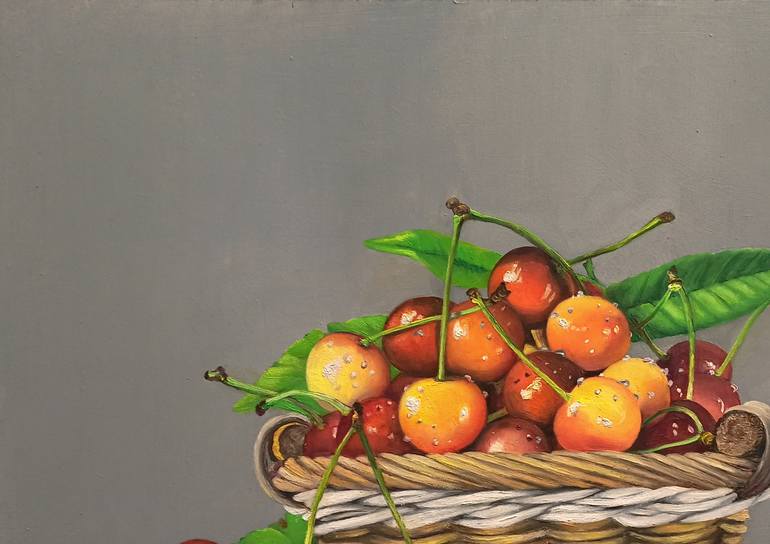 Original Classicism Still Life Painting by Anna Rita Angiolelli