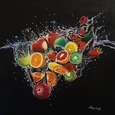 Original Figurative Still Life Painting by Anna Rita Angiolelli