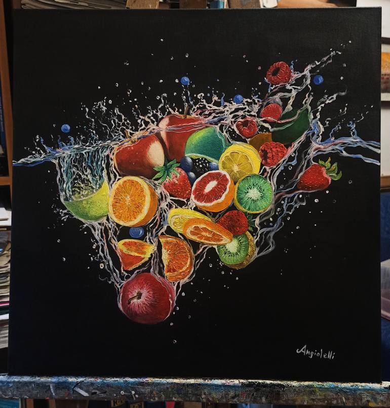 Original Figurative Still Life Painting by Anna Rita Angiolelli