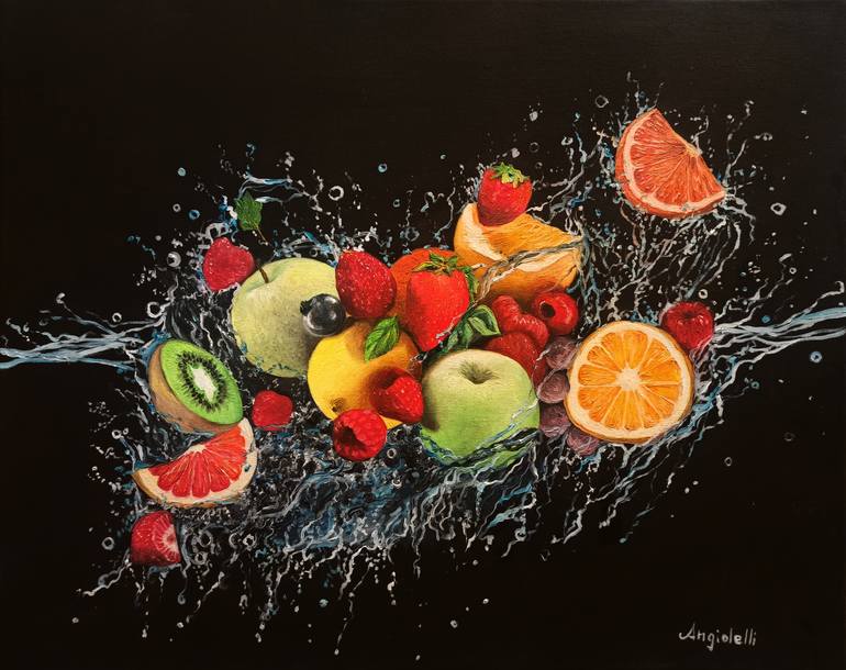 Original  Painting by anna rita angiolelli