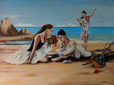 Original Seascape Paintings by Anna Rita Angiolelli