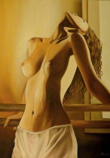 Original Nude Paintings by Anna Rita Angiolelli