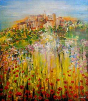 Original Landscape Paintings by Anna Rita Angiolelli