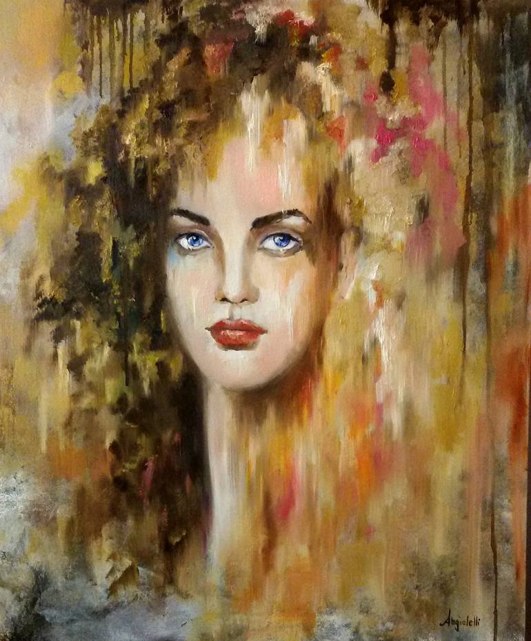 Original  Painting by anna rita angiolelli