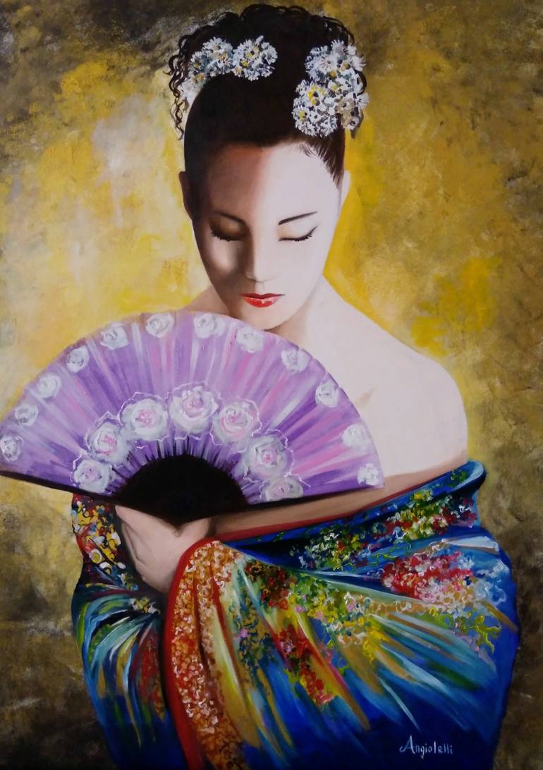 Oriente Painting by Anna Rita Angiolelli | Saatchi Art