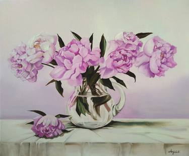 Original Floral Paintings by Anna Rita Angiolelli