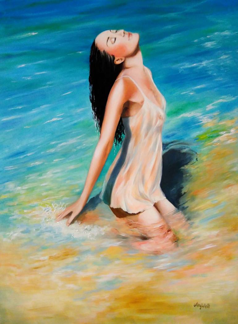 Original  Painting by anna rita angiolelli