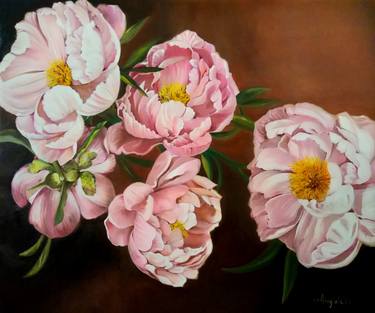 Print of Floral Paintings by Anna Rita Angiolelli