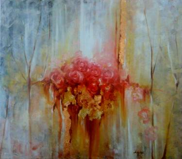 Original Abstract Expressionism Abstract Paintings by Anna Rita Angiolelli