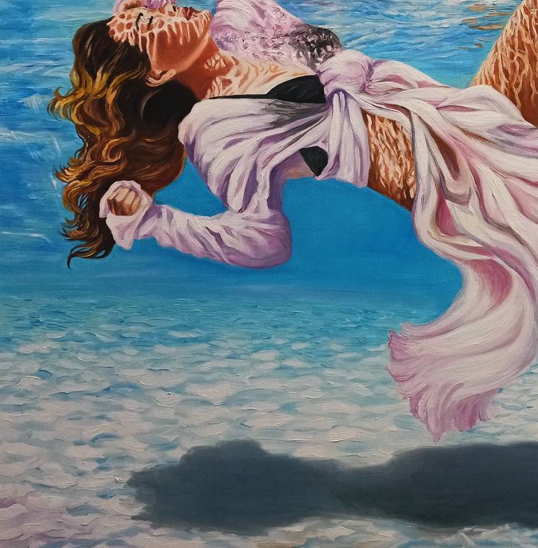 Original Figurative Women Painting by Anna Rita Angiolelli