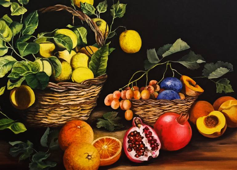 Original Figurative Still Life Painting by Anna Rita Angiolelli