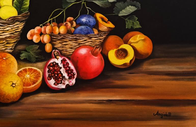 Original Figurative Still Life Painting by Anna Rita Angiolelli