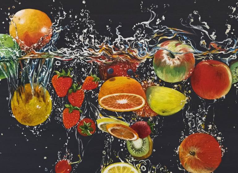 Original Contemporary Still Life Painting by Anna Rita Angiolelli