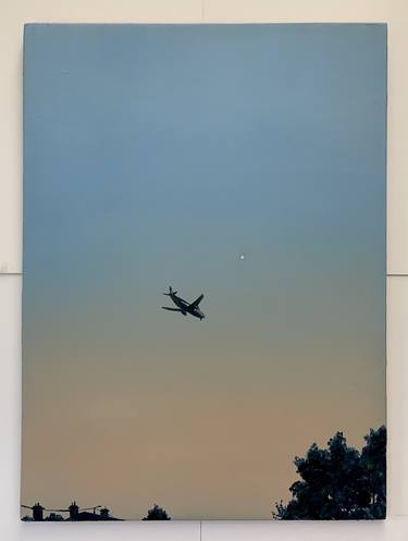 Original Contemporary Airplane Paintings by Alan Raggett