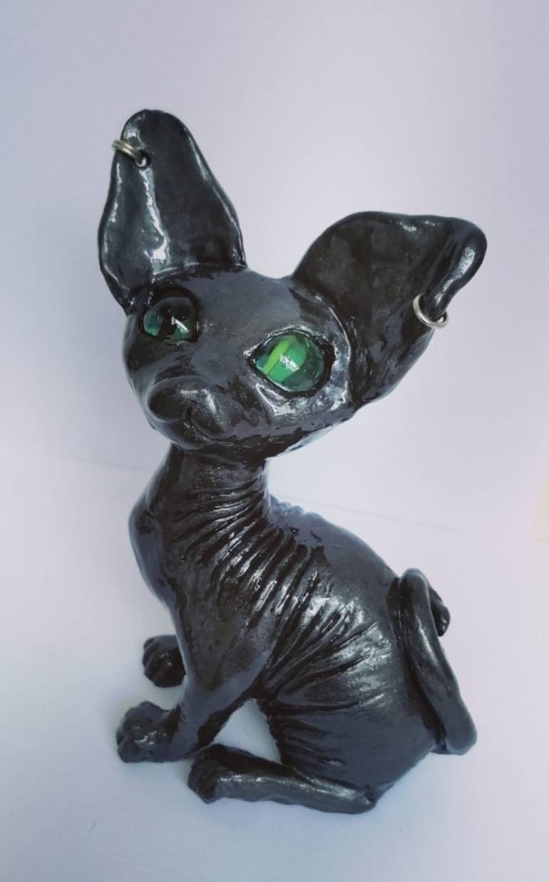 Original Illustration Animal Sculpture by Natalia Kaparuk