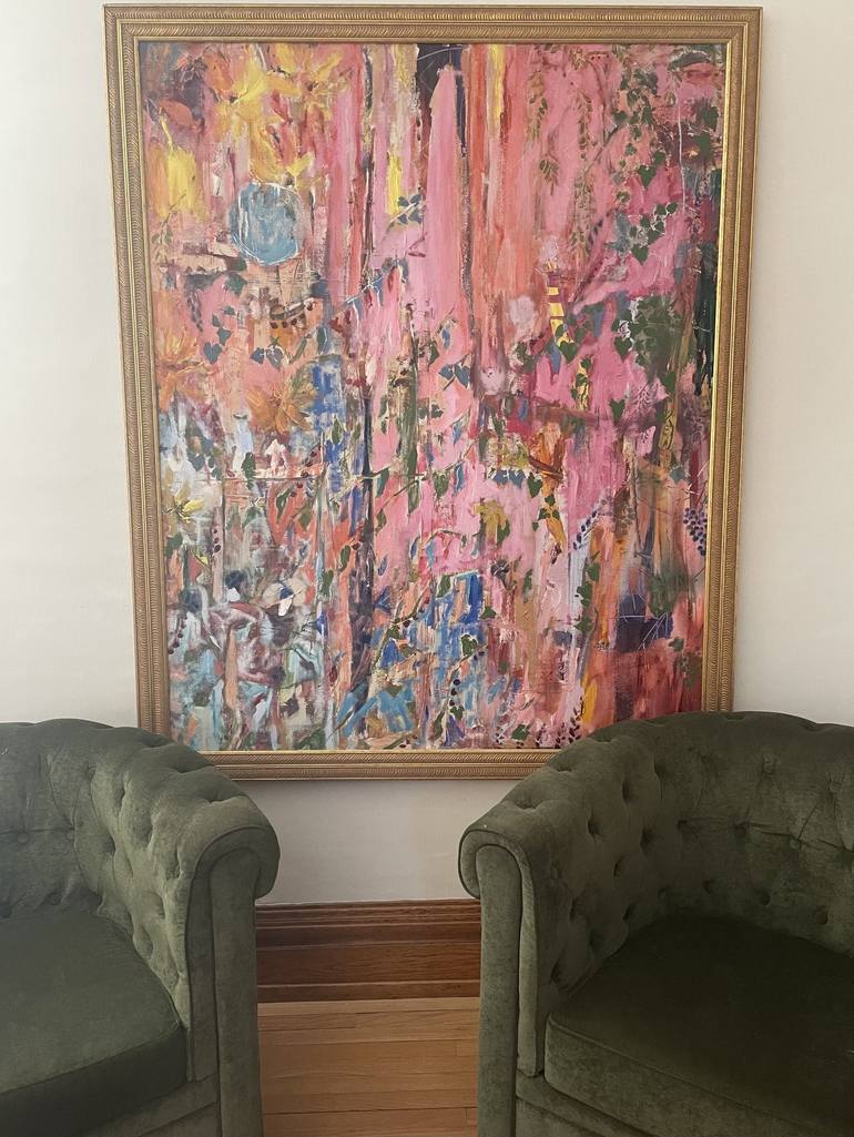 Original Abstract Painting by Bonnie Czegledi