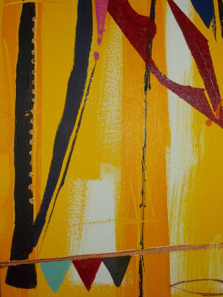 Original Abstract Painting by Bonnie Czegledi